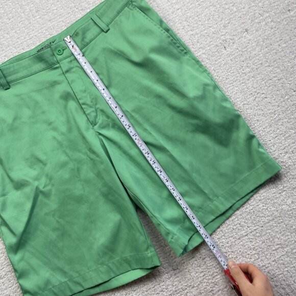 Nike Golf Shorts Mens Size 38 Lucky Green Flat Front Dri Fit Tour Performance - Picture 8 of 13